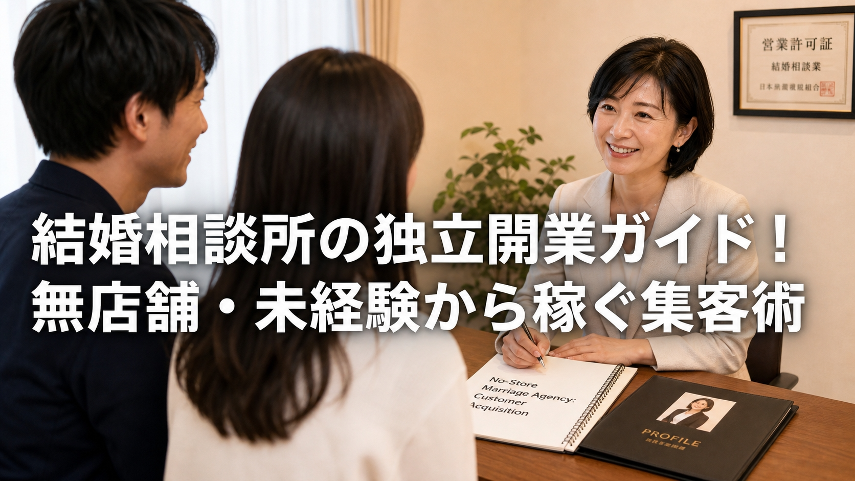 お見合い事業で起業する手順！未経験からの集客と成婚率アップ