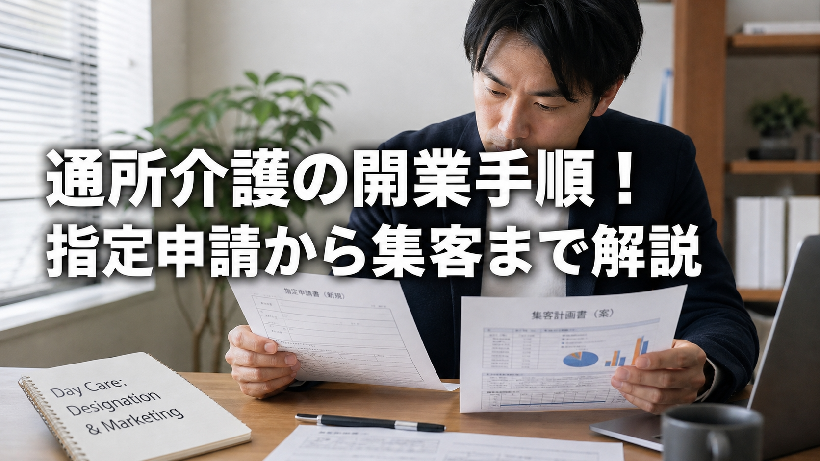 通所介護の開業手順！指定申請から集客まで解説
