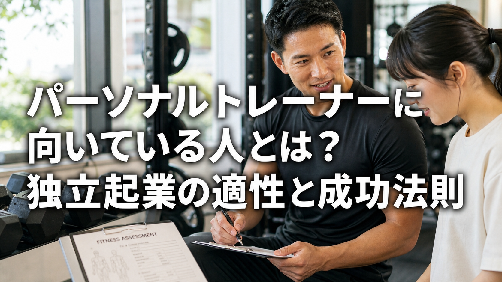 パーソナルトレーナーに向いている人とは？独立起業の適性と成功法則
