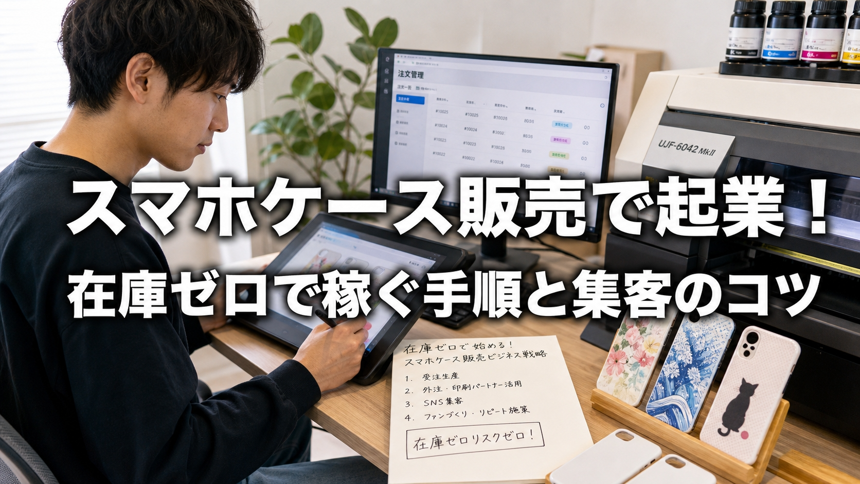 スマホケース販売で起業！在庫ゼロで稼ぐ手順と集客のコツ