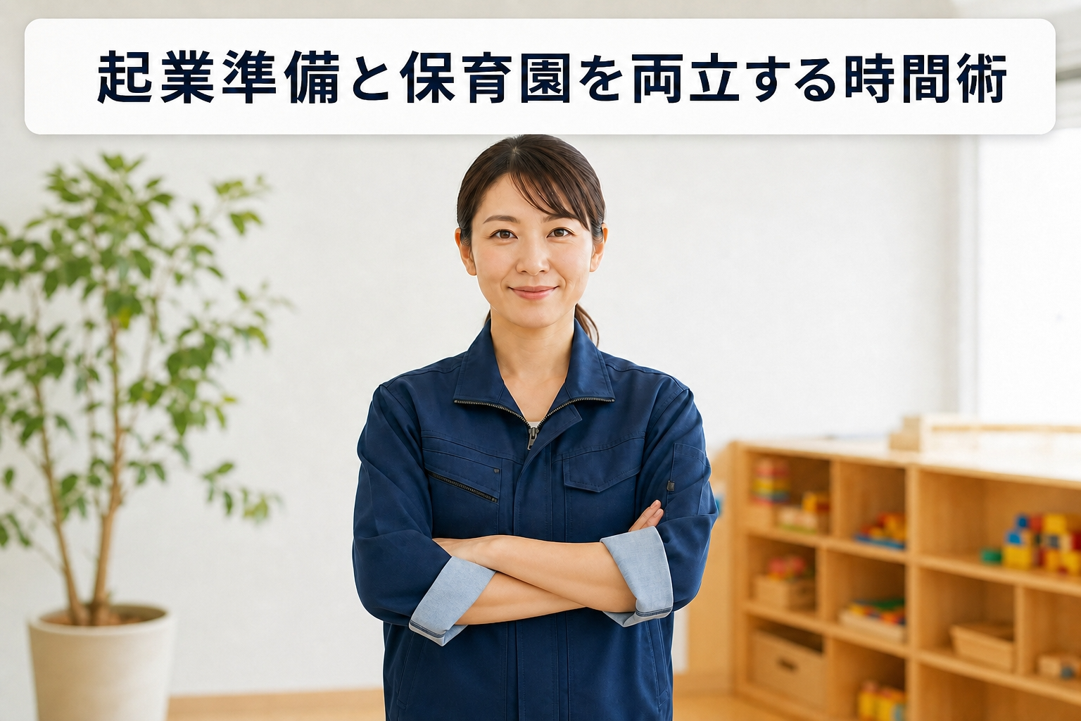 起業準備と保育園を両立する時間術