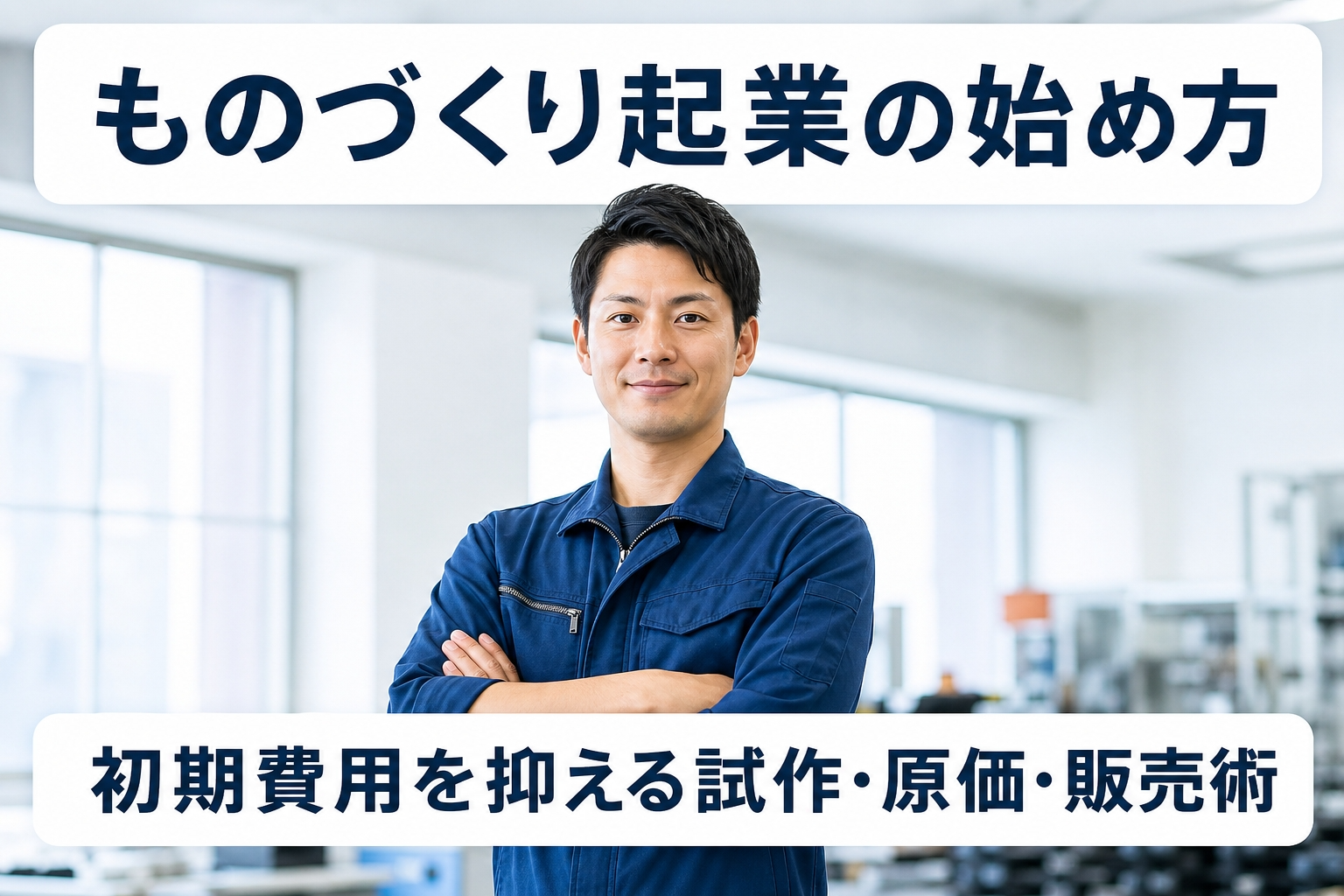 ものづくり起業の始め方｜初期費用を抑える試作・原価・販売術