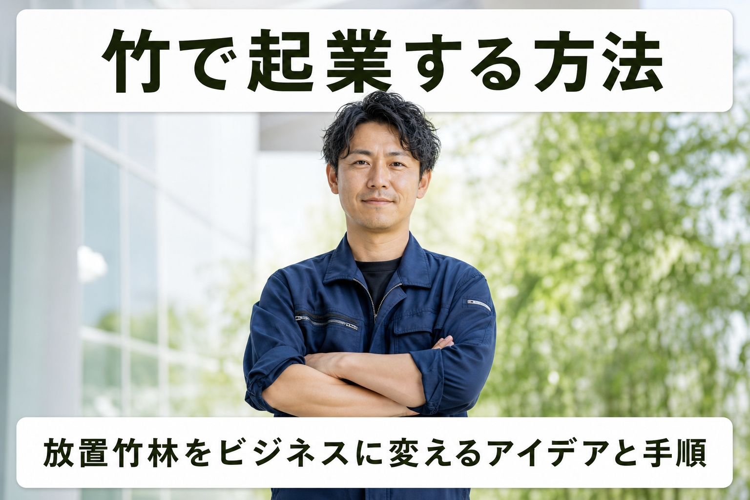 竹で起業する方法｜放置竹林をビジネスに変えるアイデアと手順