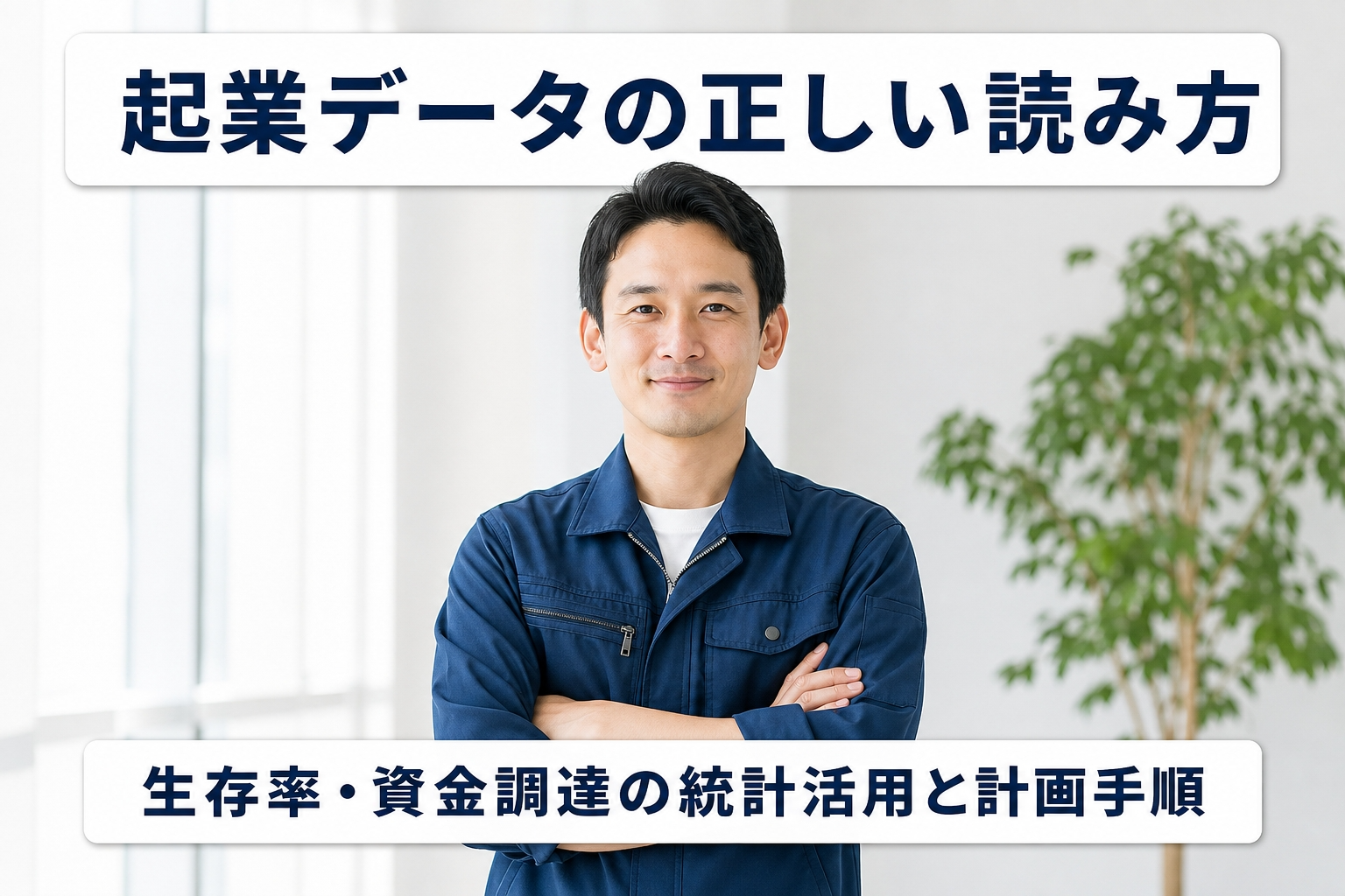 起業データの正しい読み方｜生存率・資金調達の統計活用と計画手順
