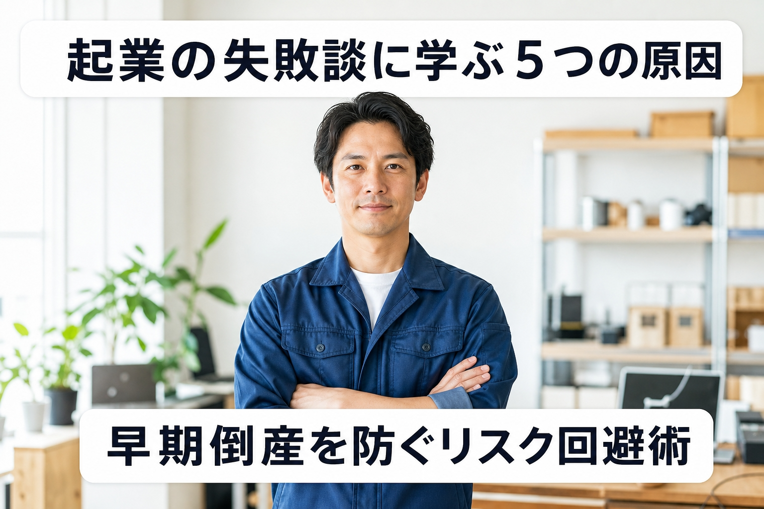 起業の失敗談に学ぶ5つの原因｜早期倒産を防ぐリスク回避術
