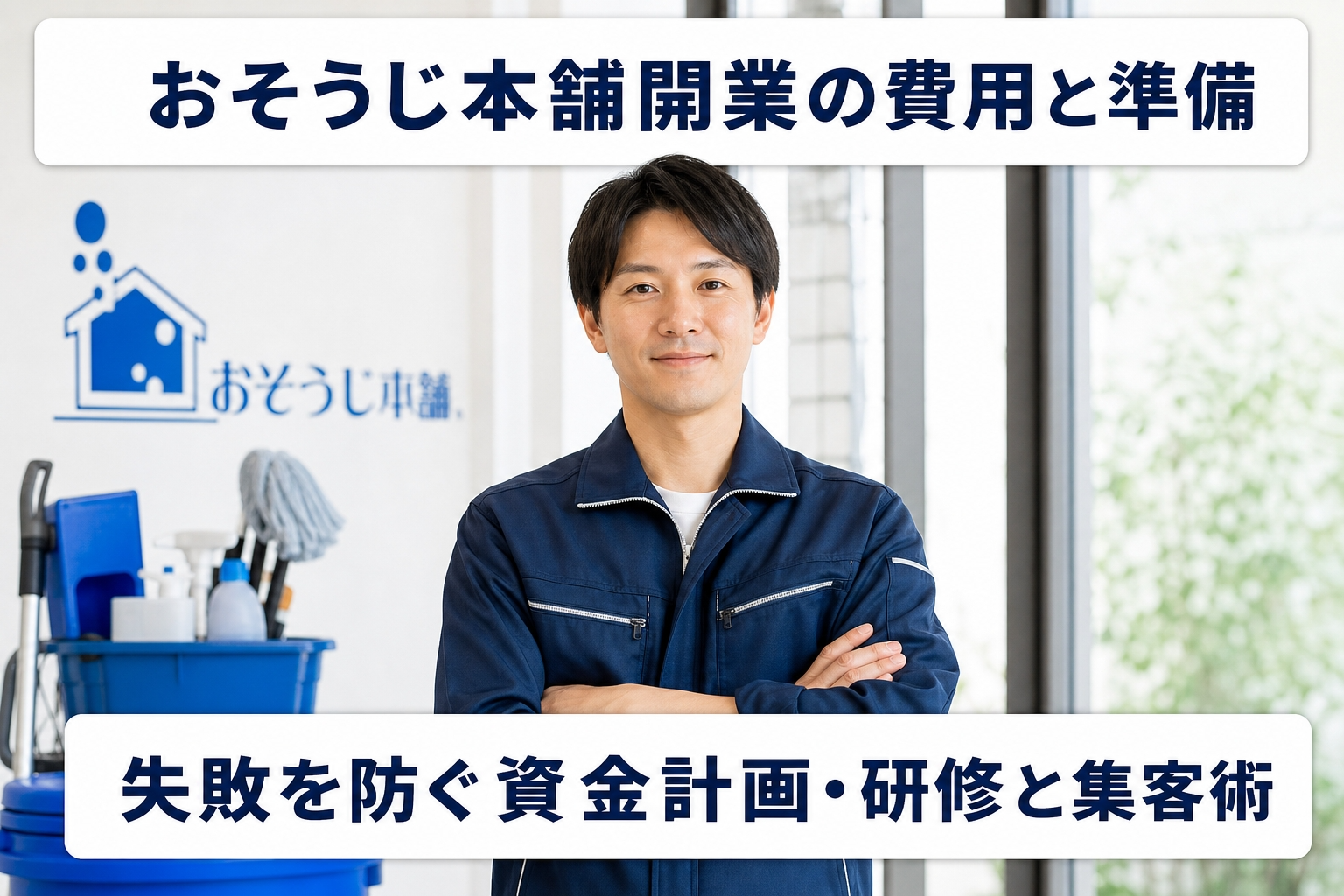 おそうじ本舗開業の費用と準備｜失敗を防ぐ資金計画・研修と集客術