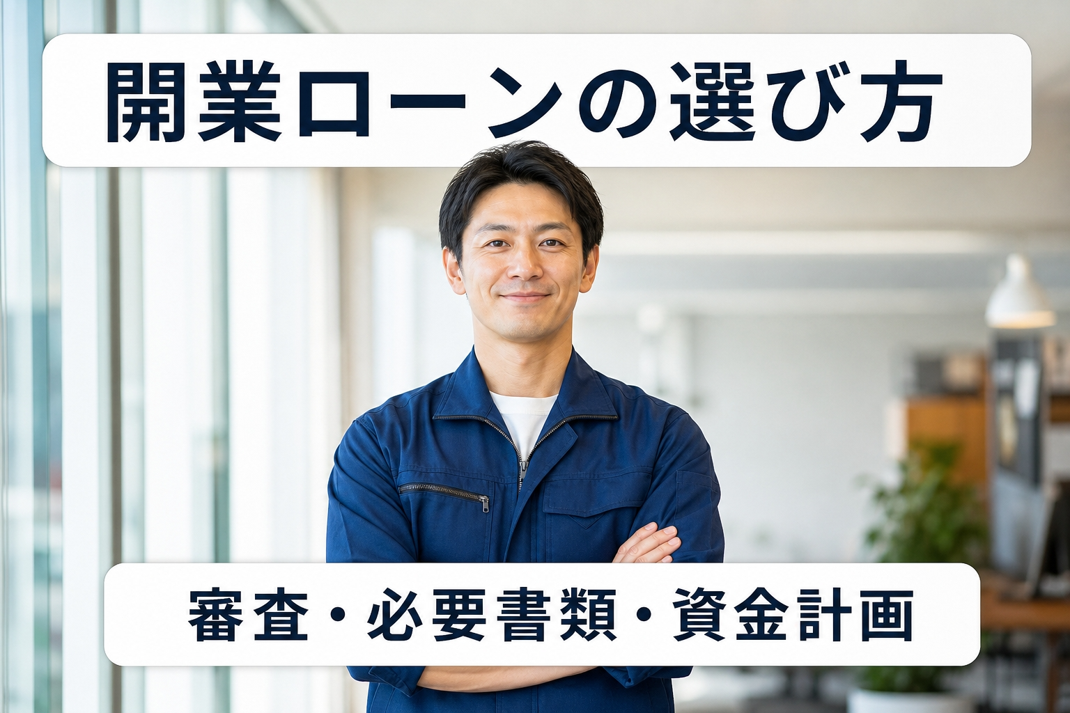 開業ローンの選び方｜審査・必要書類・資金計画