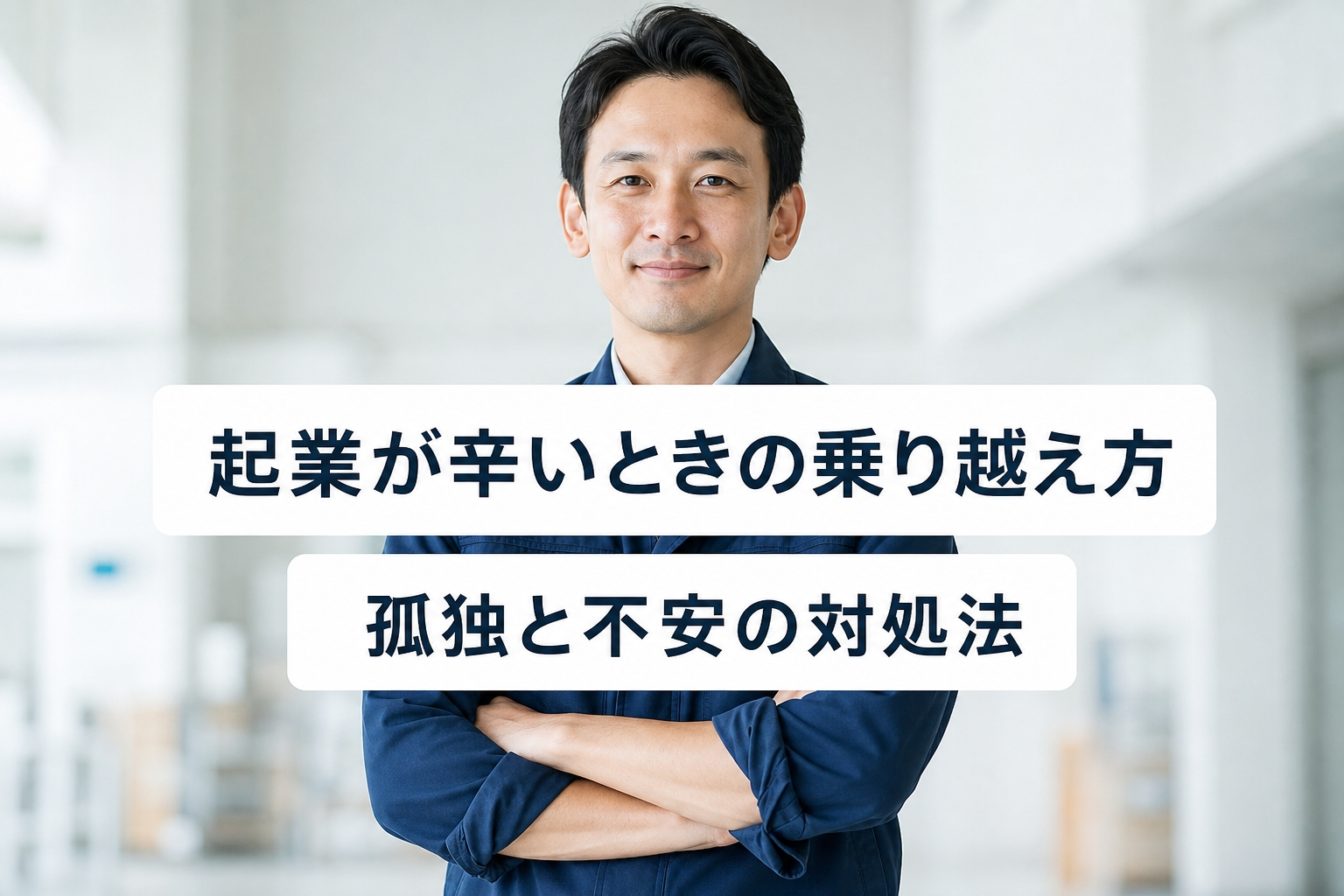 起業が辛いときの乗り越え方｜孤独と不安の対処法