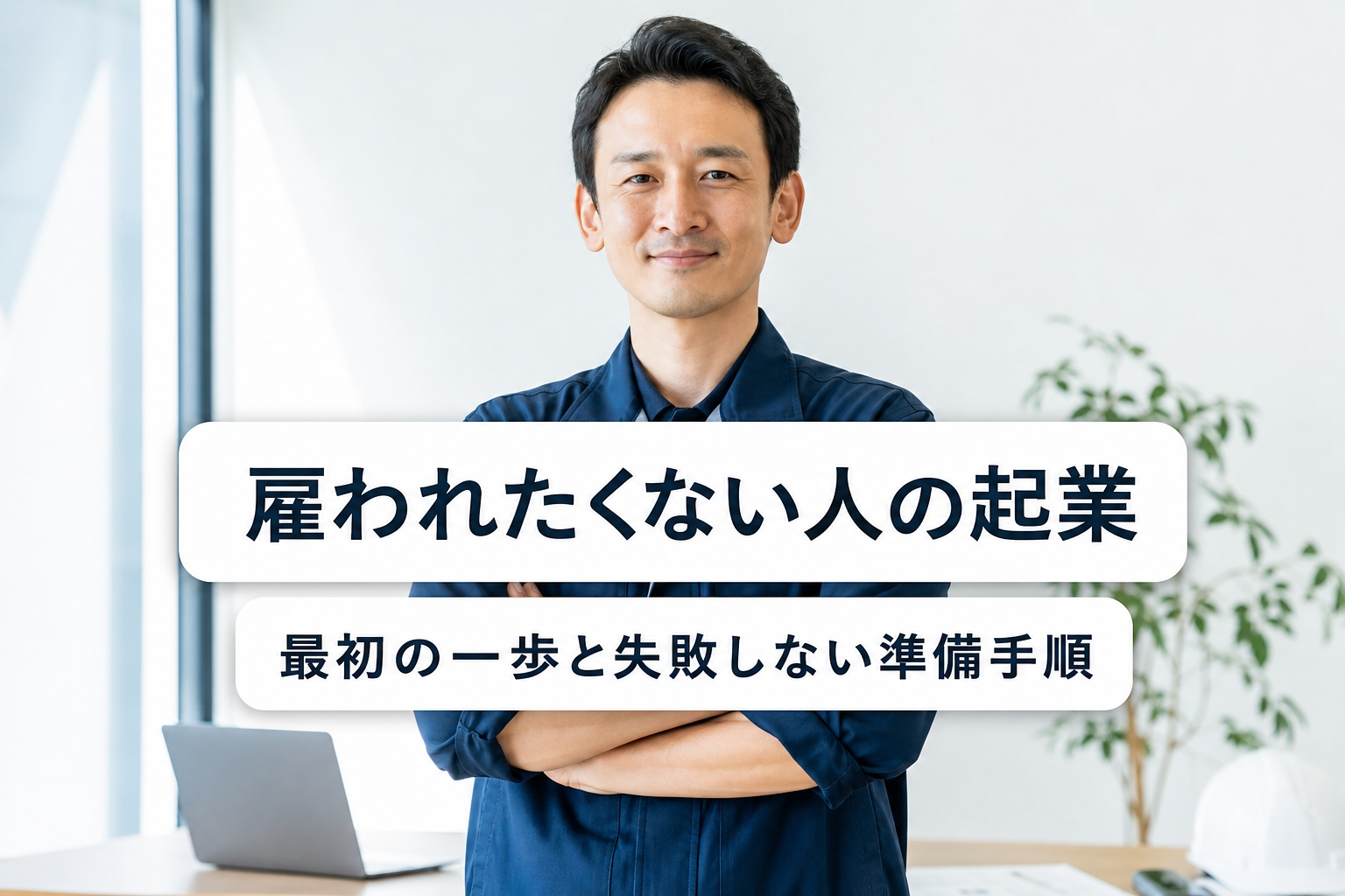 雇われたくない人の起業｜最初の一歩と失敗しない準備手順