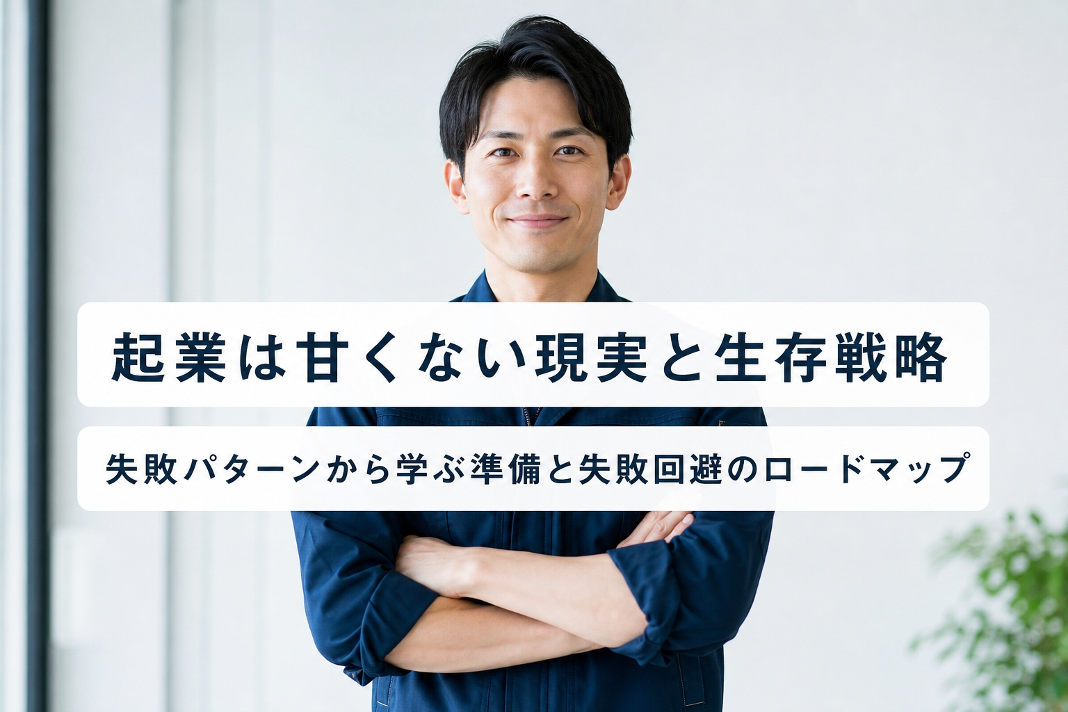 起業は甘くない現実と生存戦略｜失敗パターンから学ぶ準備と失敗回避のロードマップ