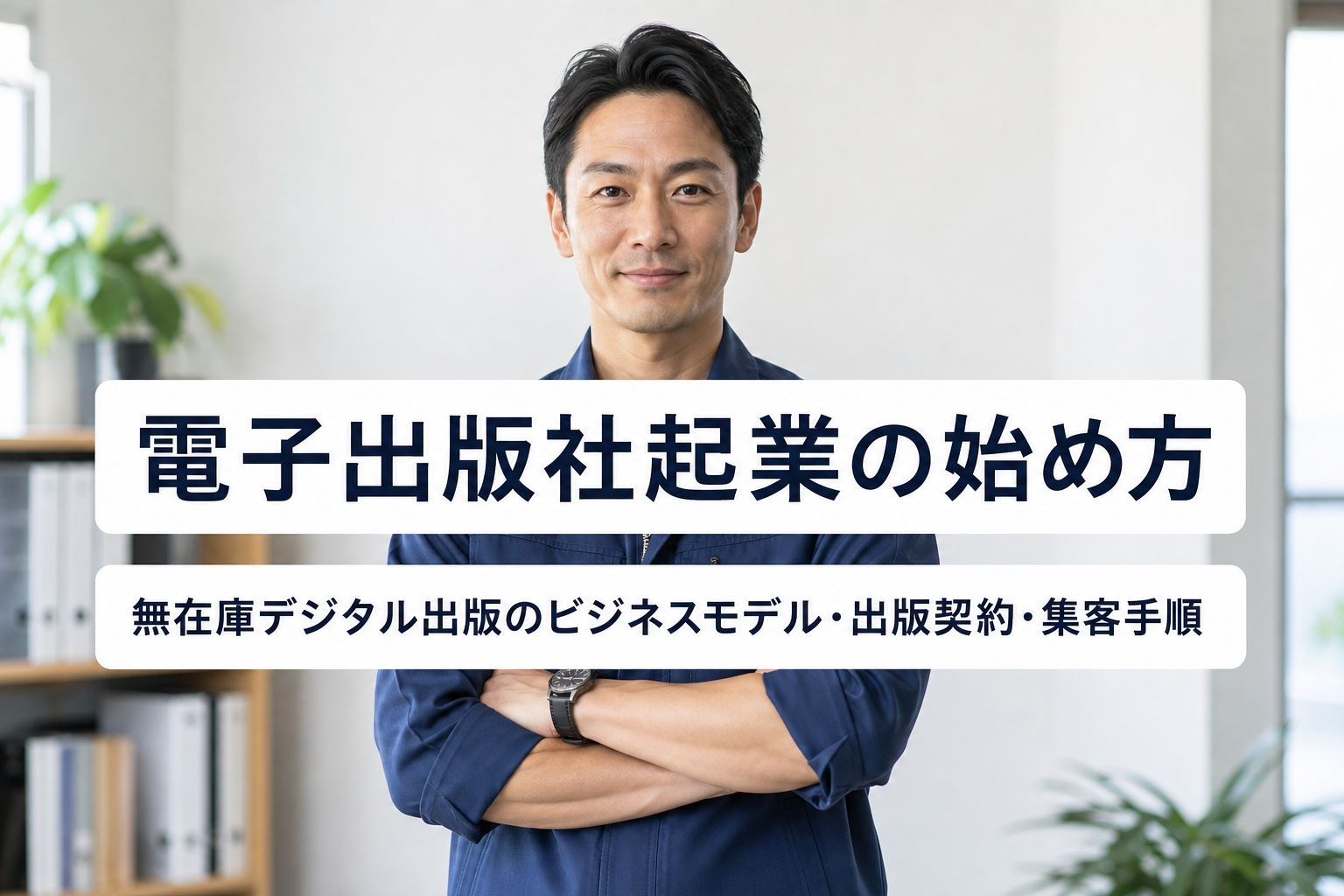 電子出版社起業の始め方｜無在庫デジタル出版のビジネスモデル・出版契約・集客手順