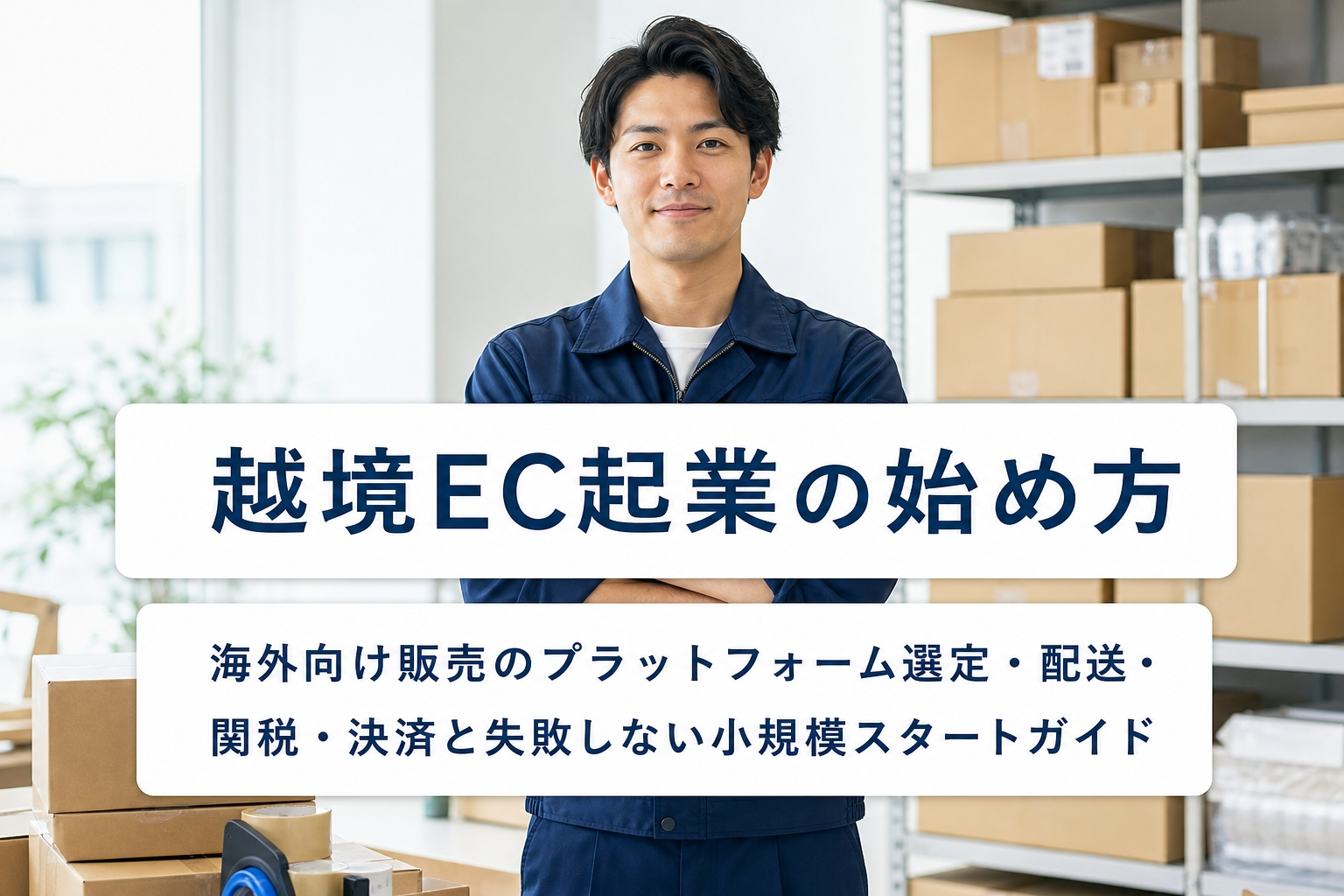 越境EC起業の始め方｜海外向け販売のプラットフォーム選定・配送・関税・決済と失敗しない小規模スタートガイド