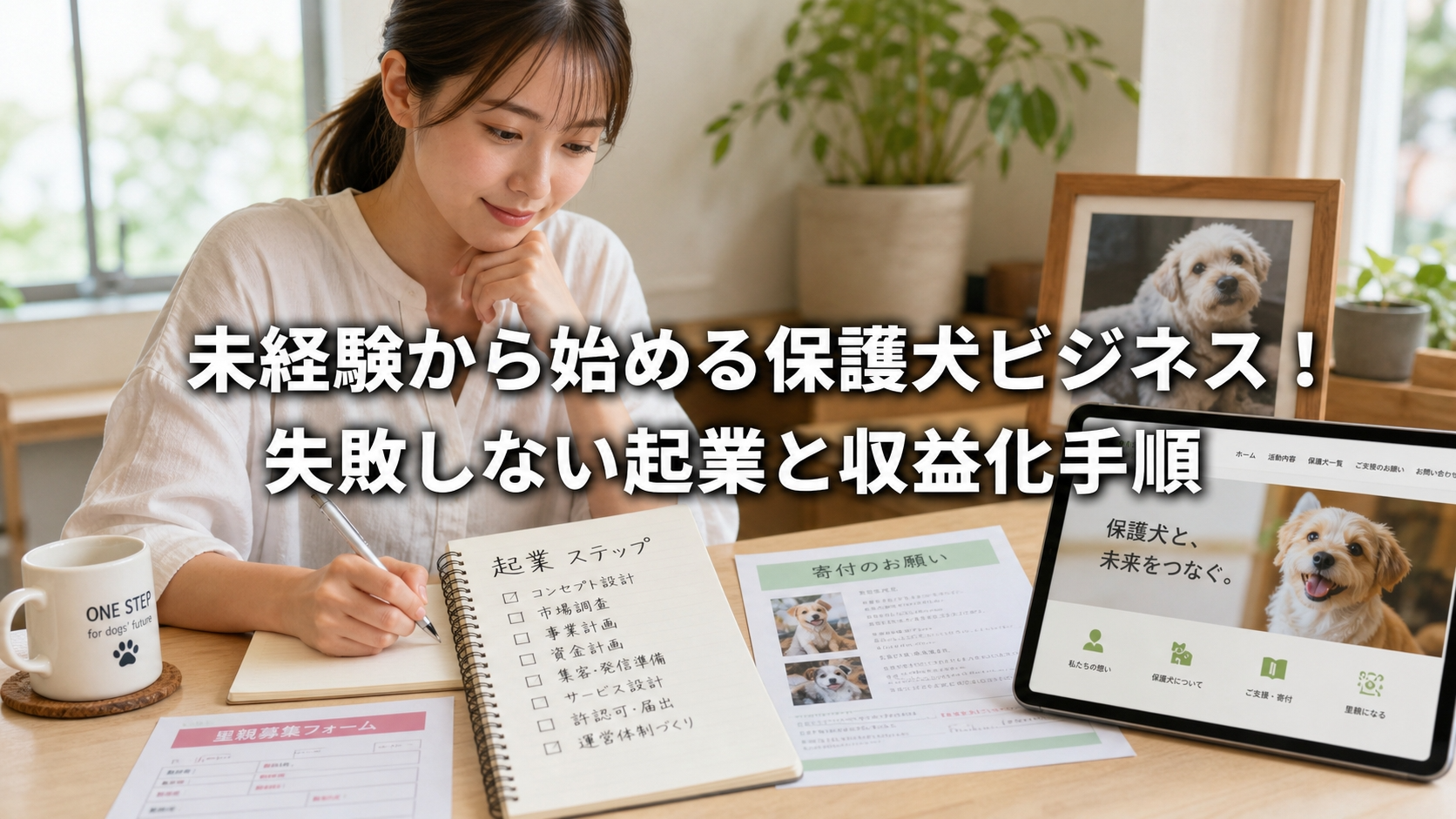 未経験から始める保護犬ビジネス！失敗しない起業と収益化手順