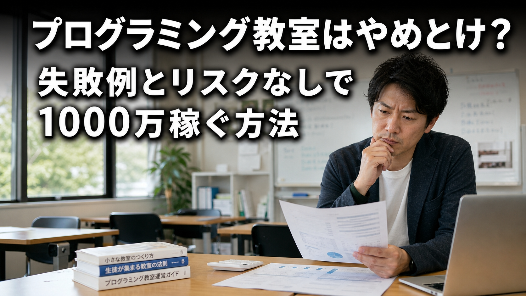 プログラミング教室はやめとけ？失敗例とリスクなしで1000万稼ぐ方法