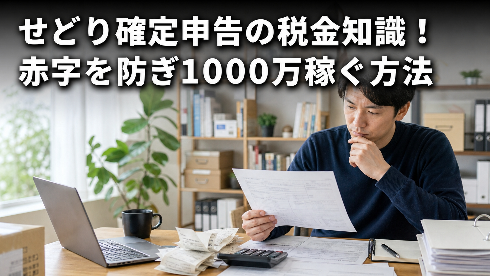 せどり確定申告の税金知識！赤字を防ぎ1000万稼ぐ方法