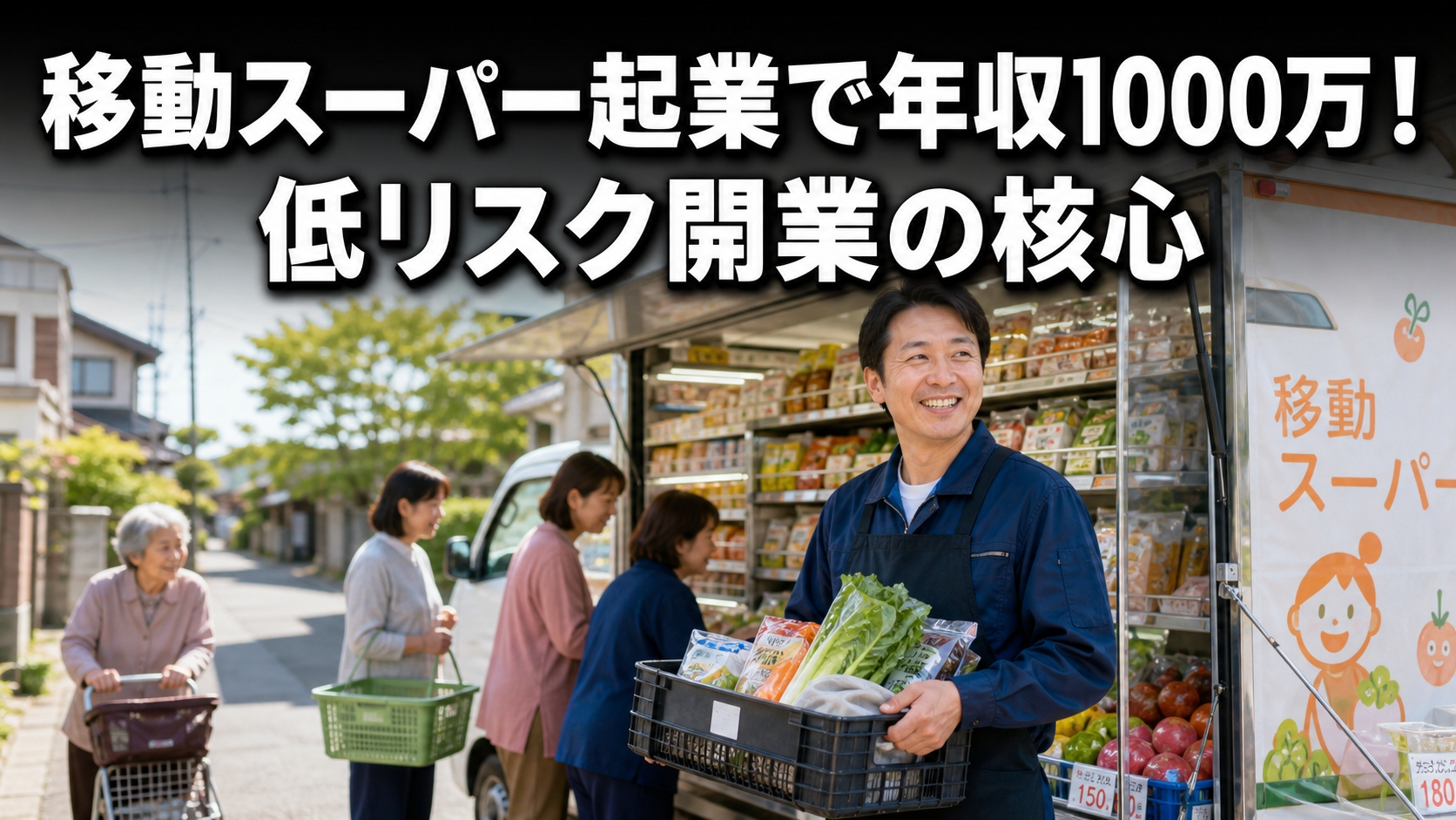 移動スーパー起業で年収1000万！低リスク開業の核心