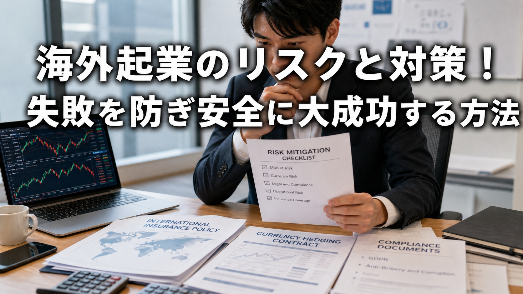 海外起業のリスクと対策！失敗を防ぎ安全に大成功する方法