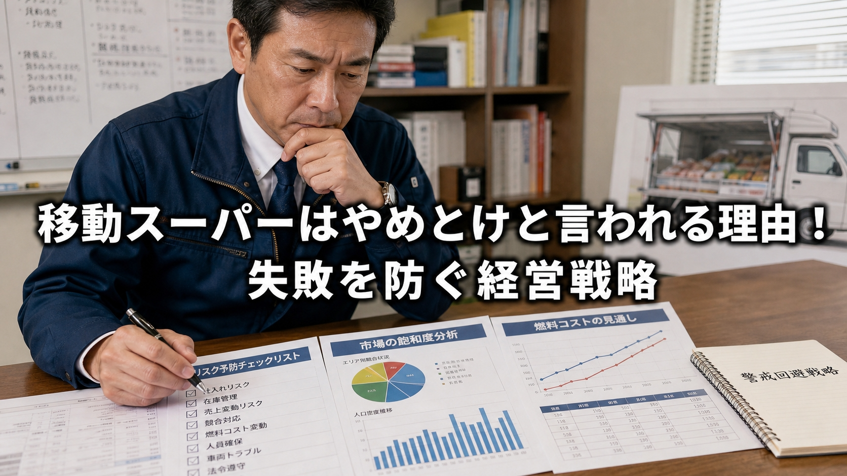 移動スーパーはやめとけと言われる理由！失敗を防ぐ経営戦略