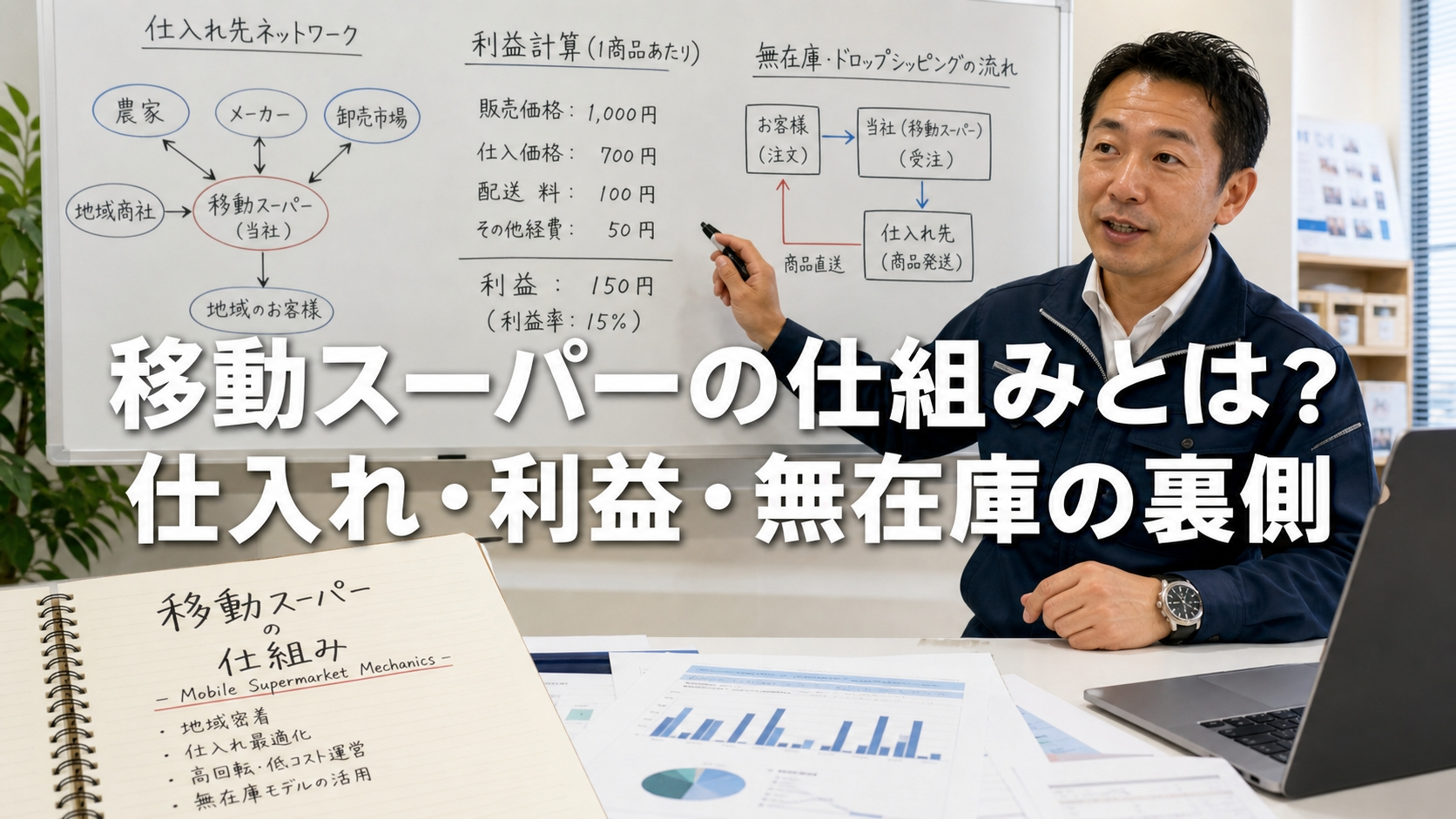 移動スーパーの仕組みとは？仕入れ・利益・無在庫の裏側