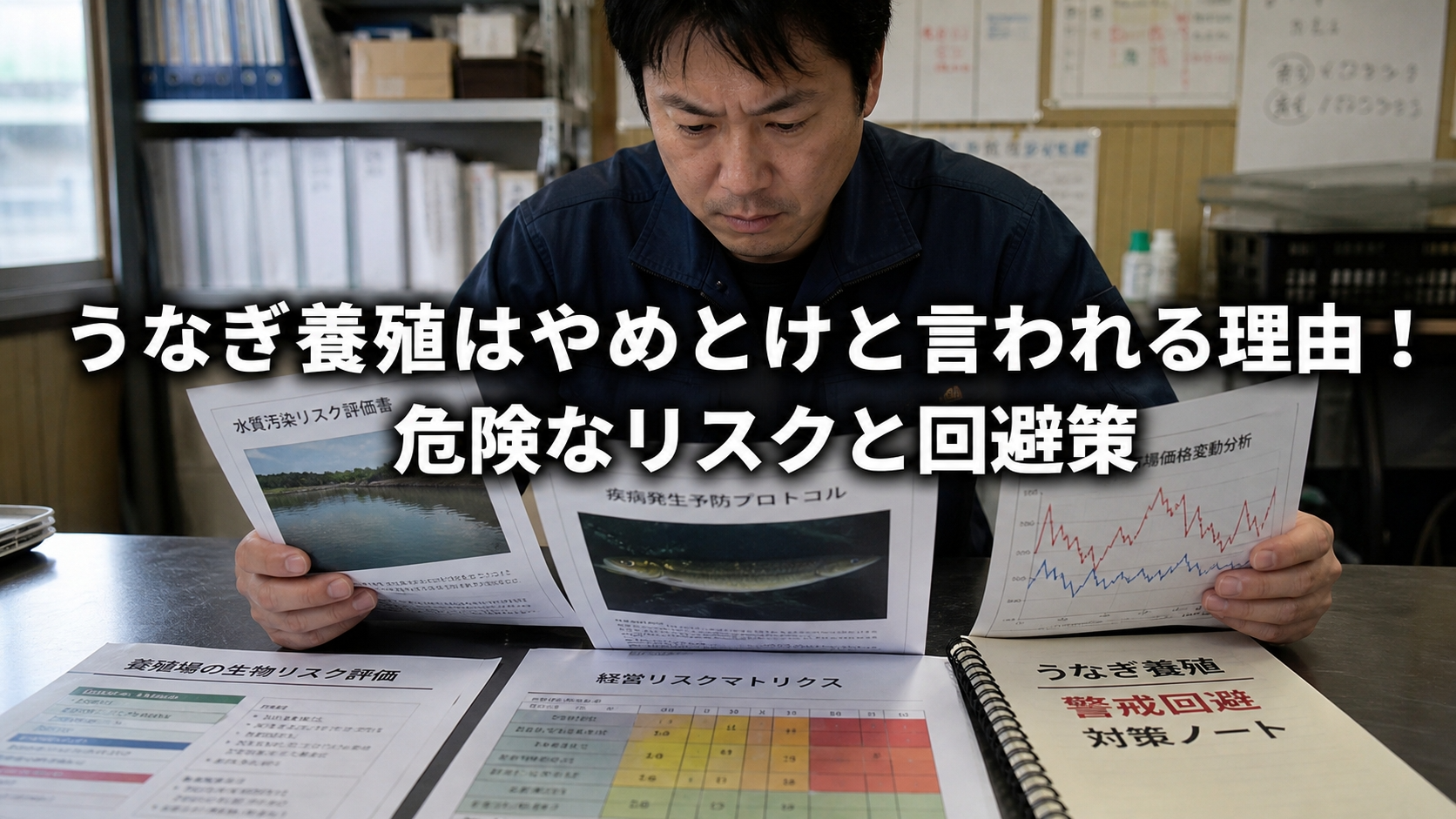 うなぎ養殖はやめとけと言われる理由！危険なリスクと回避策