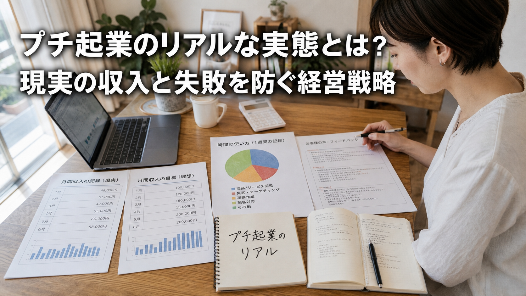 プチ起業のリアルな実態とは？現実の収入と失敗を防ぐ経営戦略