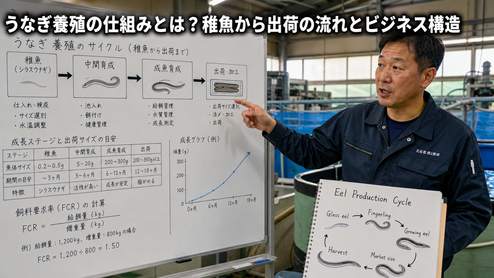 うなぎ養殖の仕組みとは？稚魚から出荷の流れとビジネス構造