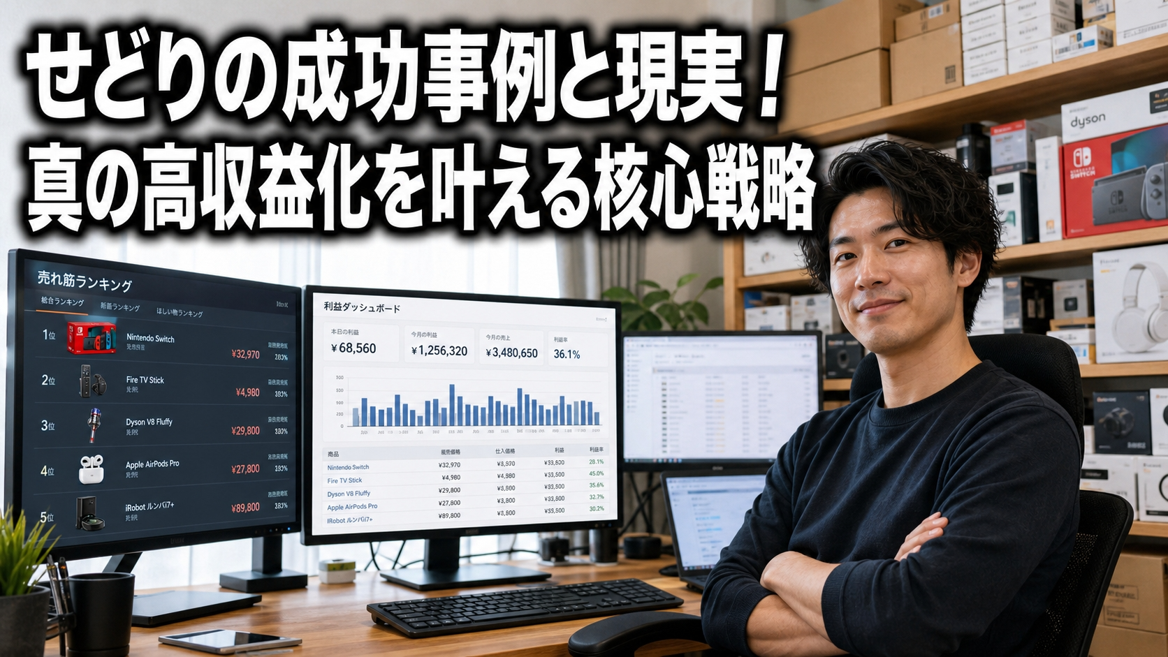 せどもの成功事例と現実！真の高収益化を叶える核心戦略