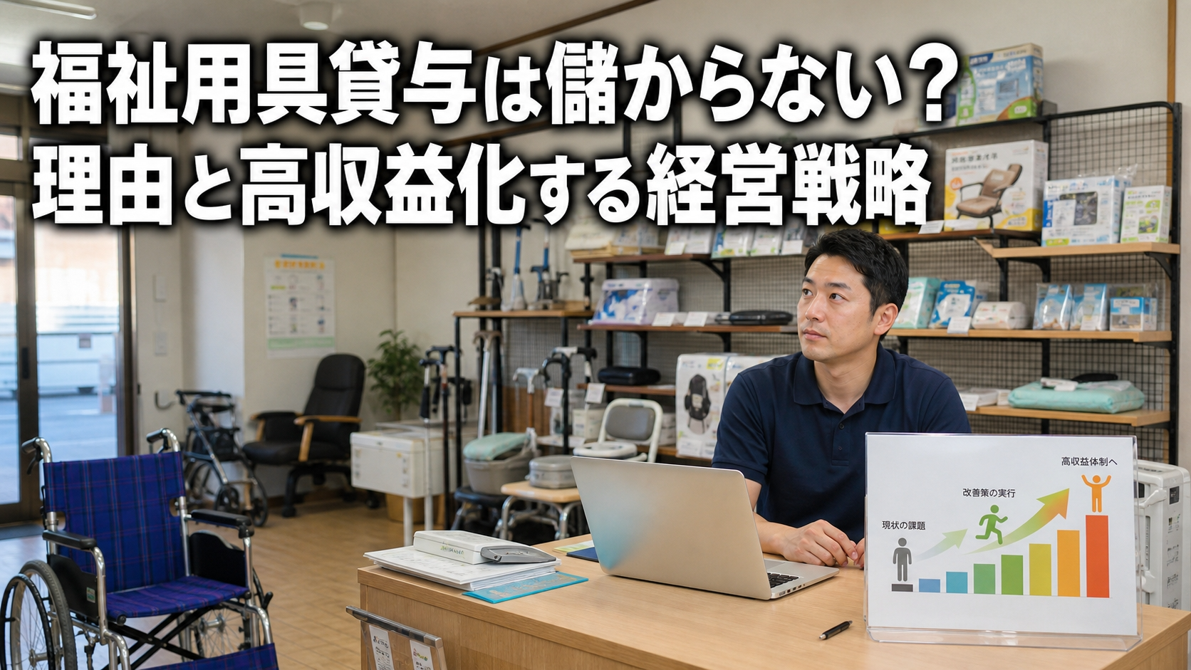 福祉用具貸与は儲からない？理由と高収益化する経営戦略