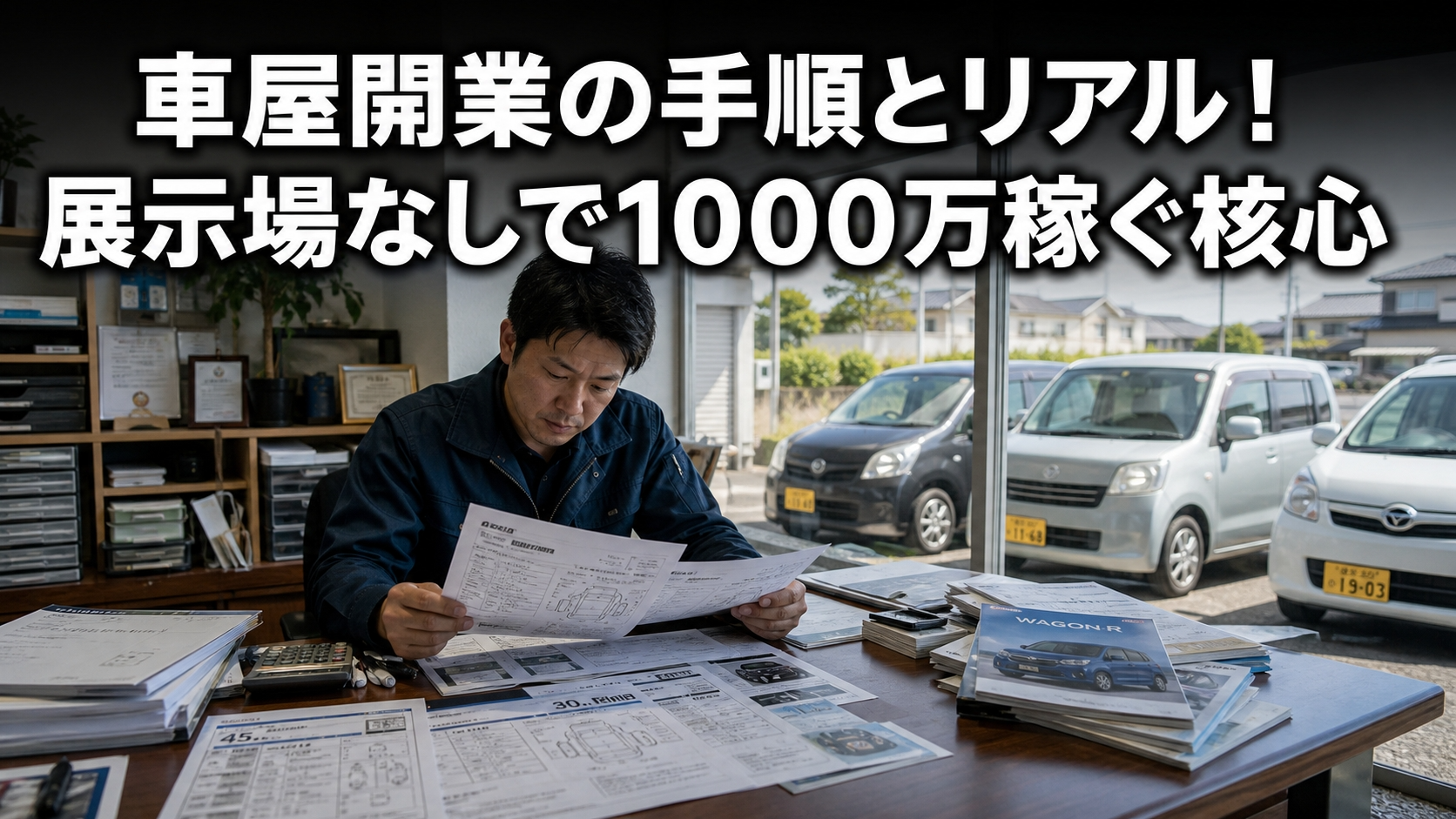 車屋開業の手順とリアル！展示場なしで1000万稼ぐ核心