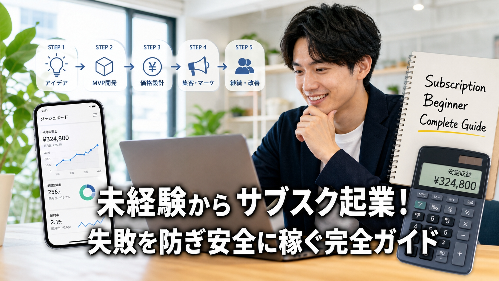 未経験からサブスク起業！失敗を防ぎ安全に稼ぐ完全ガイド