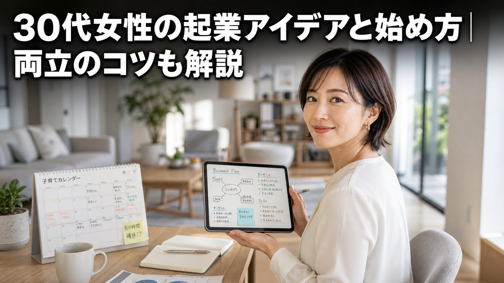 30代女性の起業アイデアと始め方｜両立のコツも解説