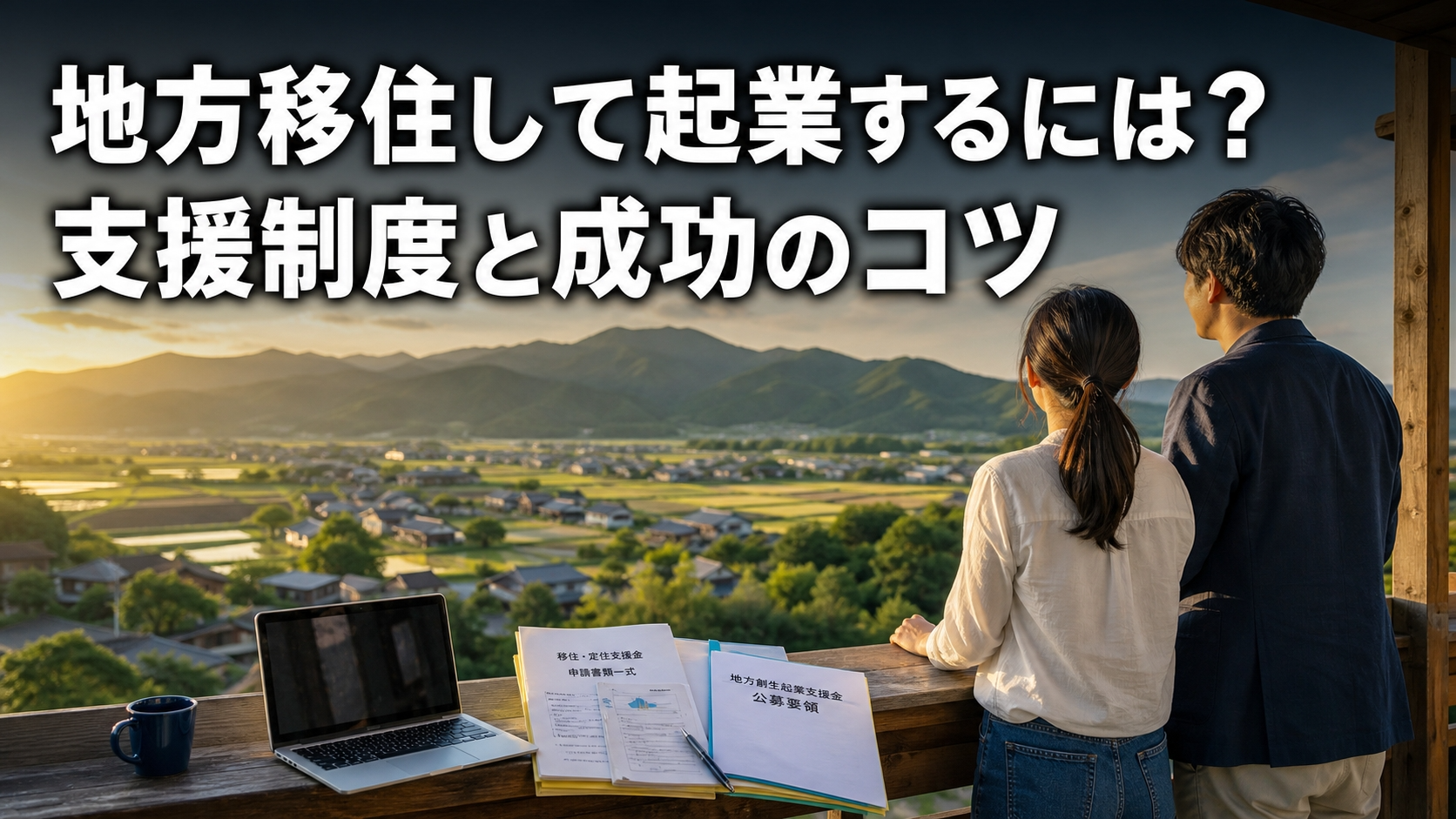 地方移住して起業するには？支援制度と成功のコツ