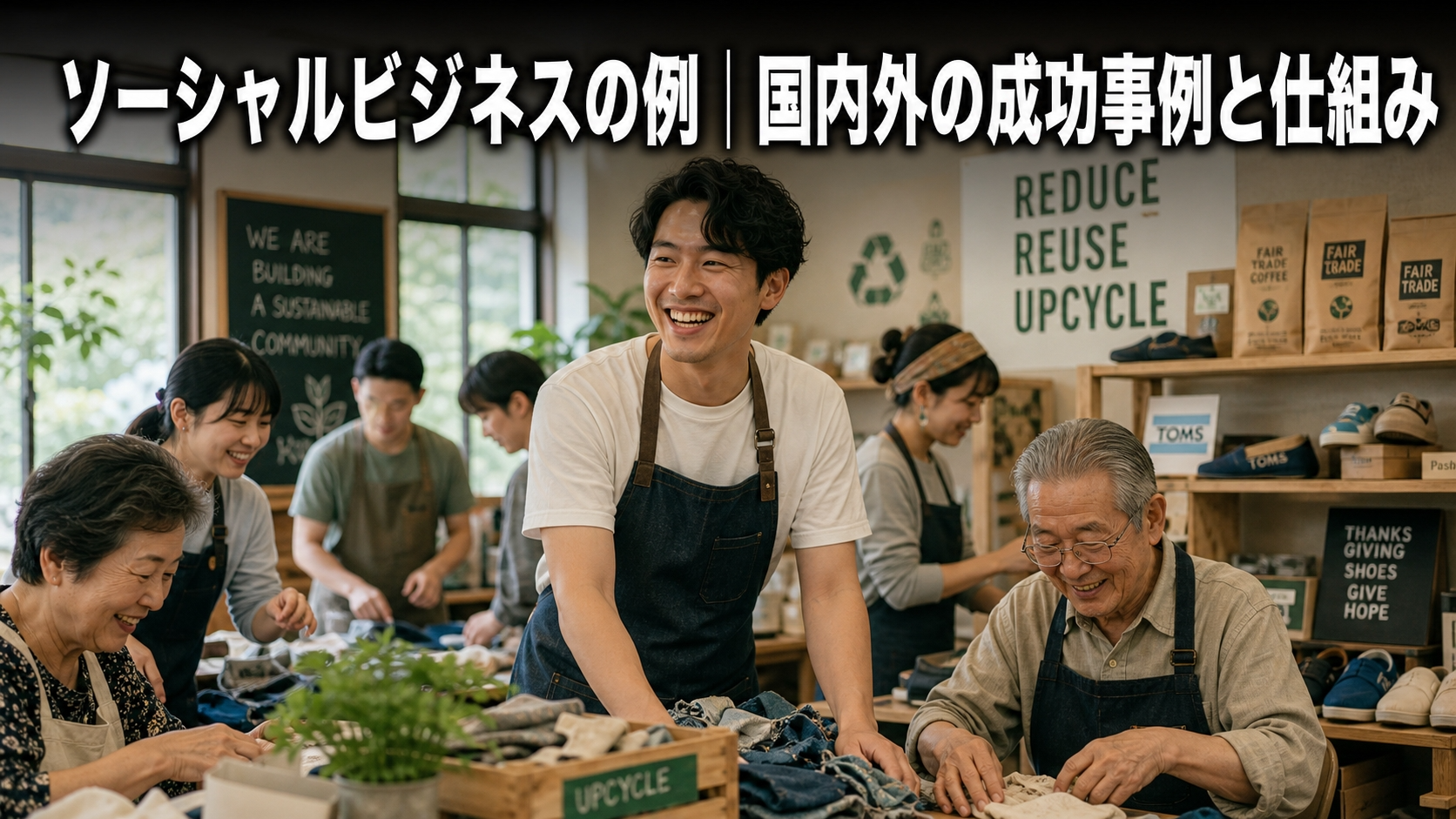 ソーシャルビジネスの例｜国内外の成功事例と仕組み